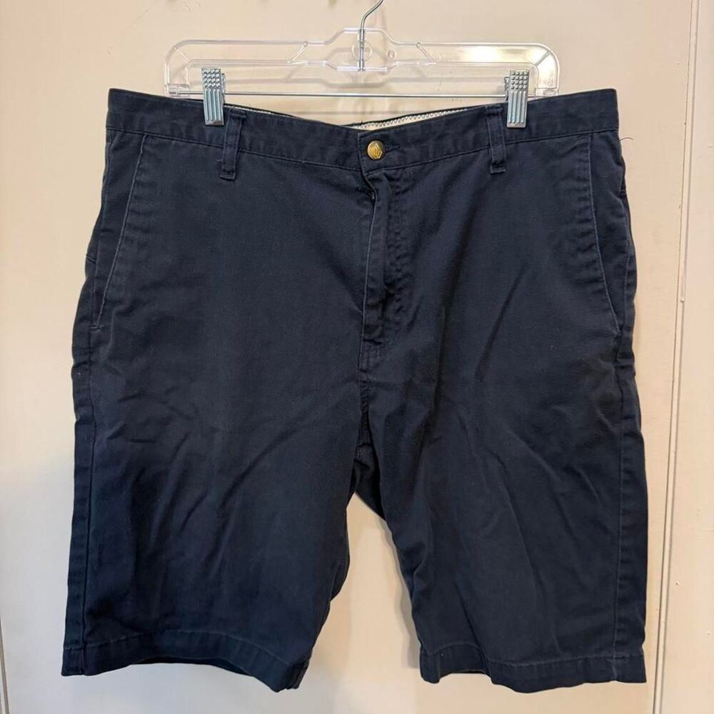 Volcom Men's Black and Navy Shorts